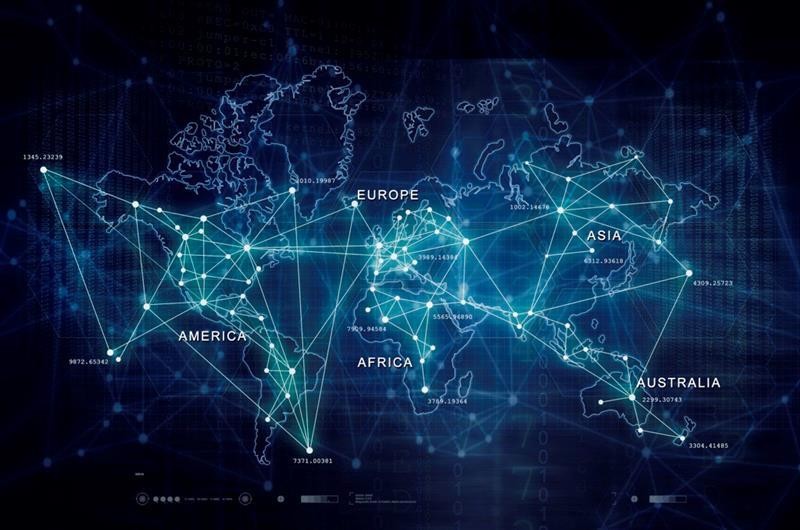 connecting the world, world map with networks, data trading, marketing analysis, world united, consumer / public observation, public behavior analysts, trend analysis